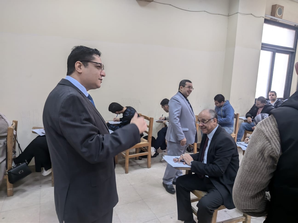 بدء انتظام امتحانات الدراسات العليا بكلية الحقوق جامعة بنها